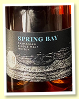 Spring Bay 3.5 Years Old (58%, OB for The Whisky List, refill French oak, 100 bottles) Spring Bay 3.5 Years Old (58%, OB for The Whisky List, refill French oak, 100 bottles)