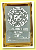 Springbank 11 yo (46%, Cadenhead, Original Collection, bourbon, 2023) Springbank 11 yo (46%, Cadenhead, Original Collection, bourbon, 2023)