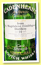 St. Magdalene (Linlithgow) 14 yo 1982/1997 (58.7%, Cadenhead, Authentic Collection) 