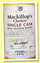 Strathmill 1976/1999 (52.1%, MacKillop's Choice, cask #4256, 398 bottles) Strathmill 1976/1999 (52.1%, MacKillop's Choice, cask #4256, 398 bottles)