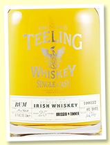 Teeling 25 yo (50.7%, OB for Bresser & Timmer, cask #100132, rum cask, bottled 2021) Teeling 25 yo (50.7%, OB for Bresser & Timmer, cask #100132, rum cask, bottled 2021)