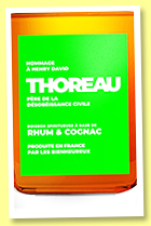 Thoreau (40%, OB, blended spirit, +/-2022) Thoreau (40%, OB, blended spirit, +/-2022)