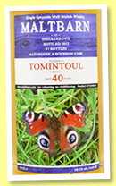 Tomintoul 40 yo 1972/2012 (48.5%, Maltbarn, bourbon) Tomintoul 40 yo 1972/2012 (48.5%, Maltbarn, bourbon)