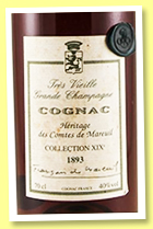 Très Vieille Grande Fine Champagne 1896 (40%, Héritage des Comtes de Mareuil, Collection XIX°, +/-1990s) Très Vieille Grande Fine Champagne 1896 (40%, Héritage des Comtes de Mareuil, Collection XIX°, +/-1990s)
