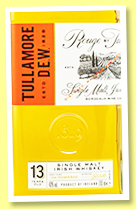 Tullamore Dew 13 yo 'Rouge' (40%, OB, Irish single malt, +/-2022) 
