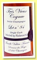 Vallein Tercinier 'Lot n°84' (47.7%, OB, for Flickenschild, petite champagne, 2023)