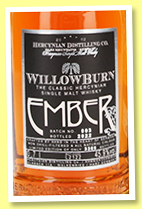 Willowburn 'Ember Batch 003' (45.9%, OB, Germany, 3,360 bottles, 2022) Willowburn 'Ember Batch 003' (45.9%, OB, Germany, 3,360 bottles, 2022)