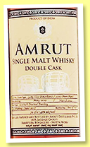 Amrut 2012/2017 'Double Cask Bourbon & Port Pipe' (46%, OB, 1,850 bottles, 2017) Amrut 2012/2017 'Double Cask Bourbon & Port Pipe' (46%, OB, 1,850 bottles, 2017)