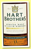 Balmenach 13 yo 2008/2021 (55.3%, Hart Bros., Cask Strength, First Sherry Butt Filled) 