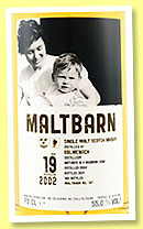Balmenach 19 yo 2002/2021 (55%, Maltbarn, bourbon, 160 bottles)