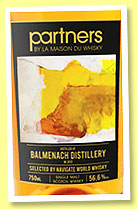 Balmenach 8 yo 2013/2022 (56.6%, Navigate World Whisky, Partners by LMDW, refill octave, cask #11128-176A, 54 bottles) 
