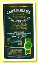 Balmenach-Glenlivet 14 yo 2004/2019 (49.7%, Cadenhead, Authentic Collection, bourbon hogshead, 210 bottles)