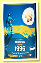Ben Nevis 1996/2023 (46.8%, The Whisky Jury, refill hogshead, cask #1813, 205 bottles) Ben Nevis 1996/2023 (46.8%, The Whisky Jury, refill hogshead, cask #1813, 205 bottles)