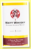 Blended Scotch Whisky 5 yo 2017/2023 (57.1%, Watt Whisky, blended Scotch, 2023) Blended Scotch Whisky 5 yo 2017/2023 (57.1%, Watt Whisky, blended Scotch, 2023)