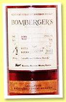 Bomberger's Declaration 'Small Batch 2022' (54%, OB, Michter's Distillery, Kentucky Straight Bourbon Whiskey) Bomberger's Declaration 'Small Batch 2022' (54%, OB, Michter's Distillery, Kentucky Straight Bourbon Whiskey)