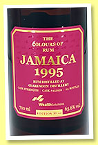 Clarendon 26 yo 1995/20225 (63.6%, The Colours of Rum, Wealth Solutions, Jamaica, 111 bottles) Clarendon 26 yo 1995/20225 (63.6%, The Colours of Rum, Wealth Solutions, Jamaica, 111 bottles)