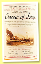 Classic of Islay (56.5%, Jack Wiebers for Van Wees, single malt, cask #502, 2022) 