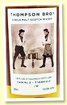 Dornoch 5 yo 2017/2022 (58.3%, OB, cask #2, 1st fill bourbon octave, 91 bottles)
