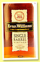 Evan Williams 2014/2022 'Single Barrel' (43.3%, OB, Kentucky Straight Bourbon Whiskey) Evan Williams 2014/2022 'Single Barrel' (43.3%, OB, Kentucky Straight Bourbon Whiskey)