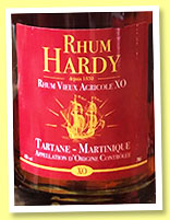 G. Hardy 'Rhum Vieux XO' (43%, OB, Martinique, agricole, +/-2023) G. Hardy 'Rhum Vieux XO' (43%, OB, Martinique, agricole, +/-2023)