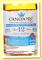Glen Garioch 12 yo (46%, Canmore, bourbon barrel, 287 bottles, 2023) Glen Garioch 12 yo (46%, Canmore, bourbon barrel, 287 bottles, 2023)