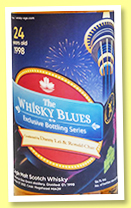 Glen Grant 24 yo 1998/2022 (56.1%, The Whisky Blues, for The Antelope Macau, Exclusive Bottlings Series, hogshead, cask #6439, 239 bottles) 