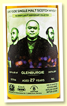 Glenburgie 27 yo 1995/2022 (57.7%, Signatory Vintage for Wu Dram Clan 3rd Anniversary, cask #6668, hogshead, 193 bottles)
Glenburgie 27 yo 1995/2022 (57.7%, Signatory Vintage for Wu Dram Clan 3rd Anniversary, cask #6668, hogshead, 193 bottles)