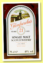 Glenfarclas 21 yo (43%, OB, USA, 75cl, 1980s)