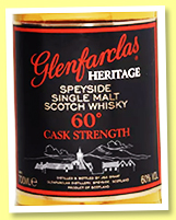 Glenfarclas 'Heritage Cask Strength' (60%, OB, +/-2022)