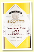 Highland Park 1981/2011 (48.5%, Scott's Selection)
