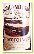 Highland Park 8 yo (43%, OB, Ferraretto Import 1970s) Highland Park 8 yo (43%, OB, Ferraretto Import 1970s)