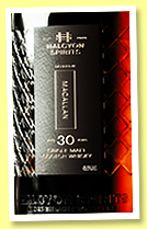 Macallan 30 yo 1993/2023 (49.8%, Halcyon Spirits, 1st fill sherry, 238 bottles) 
