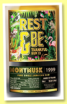 Monymusk 23 yo 1999/2022 (55.8%, Rest & Be Thankful, LMDW, Jamaica, American oak barrel, 143 bottles)
