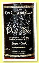 Peat Bog 'Sherry Cask' (55.8%, The Whisky Cask, 2020) 