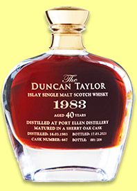 Port Ellen 40 yo 1983/2023 (52.4%, The Duncan Taylor, Rarest Collection, European oak sherry cask, cask #667, 209 bottles) Port Ellen 40 yo 1983/2023 (52.4%, The Duncan Taylor, Rarest Collection, European oak sherry cask, cask #667, 209 bottles)