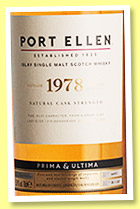Port Ellen 43 yo 1978/2022 (53.4%, OB, Prima & Ultima Series #4, American oak hogshead, 413 bottles, 2023) Port Ellen 43 yo 1978/2022 (53.4%, OB, Prima & Ultima Series #4, American oak hogshead, 413 bottles, 2023)