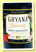 Port Mourant 2012/2022 (51%, Barikenn, Guyana, 335 bottes) Port Mourant 2012/2022 (51%, Barikenn, Guyana, 335 bottes)