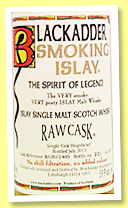 Smoking Islay (59.9%, Blackadder, Raw Cask, cask #BA2013/4459, 318 bottles, 2013) 