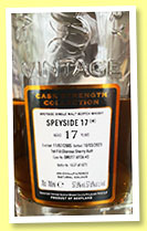 Speyside 17 (M) 17 yo 2005/2023 (57.6%, Signatory Vintage, 1st fill oloroso sherry butt, cask #DRU17 A106 #3, 671 bottles) Speyside 17 (M) 17 yo 2005/2023 (57.6%, Signatory Vintage, 1st fill oloroso sherry butt, cask #DRU17 A106 #3, 671 bottles)
