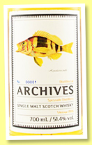 Speyside (Distillery) 23 yo 1995/2019 (51.4%, Archives, hogshead, cask#31, 177 bottles)