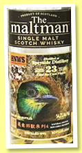 Speyside Distillery 23 yo 1995/2018 (54.2%, The Maltman, for HNWS Taiwan, Caol Ila cask finish, 294 bottles)