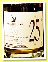 Speyside Distillery 25 yo 1995/2021 (60.9%, Quaich Bar, Singapore, puncheon, 608 bottles) 