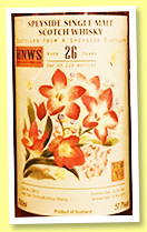 Speyside Distillery 26 yo 1992/2019 (57.7%, House of MacDuff, Golden Cask, HNWS Taiwan, Ex-South Africa sherry, cask #CM253, 216 bottles) 