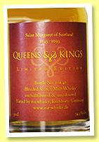 St. Margaret of Scotland (54.5%, Queens & Kings, Mr Whisky, blended malt, +/-2015) 