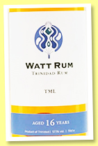 TML 16 yo 2007/2023 (57.1%, Watt Rum, Trinidad, refill barrel) TML 16 yo 2007/2023 (57.1%, Watt Rum, Trinidad, refill barrel)