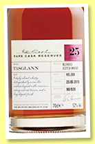 Tasglann 25 yo 1990/2015 (52%, OB, William Grant & Sons, Rare Cask Reserves, blended Scotch, Velier 70th Anniversary, 920 bottles) 