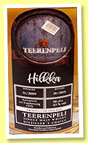 Teerenpeli 2009/2018 'Hilkka' (43%, OB, Finland, ex-Laphroaig cask) Teerenpeli 2009/2018 'Hilkka' (43%, OB, Finland, ex-Laphroaig cask)