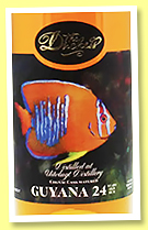 Uitvlugt 24 yo 1997/2021 (55.3%, The Duchess, Guyana, cognac cask, cask #14) 