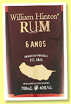 William Hinton 6 yo (40%, OB, Madeira, agricole, +/-2023)