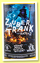 Zaubertrank 'Batch 2' (46%, Signatory Vintage and The Whisky Druid, blended malt scotch, 2022)